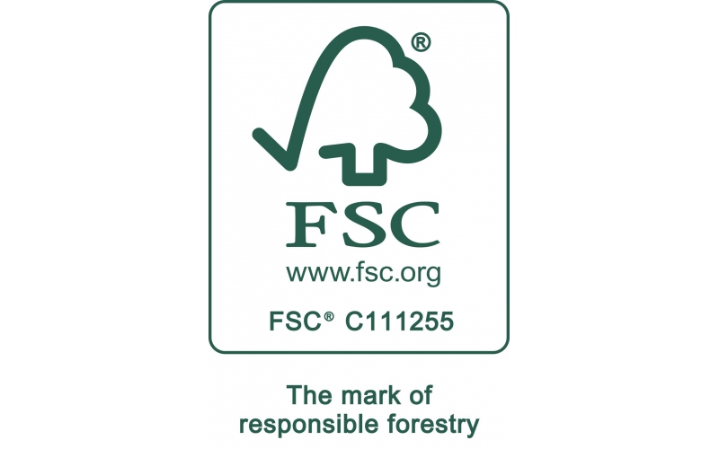 FSC (Forest Stewardship Council) Product Certificate of Registration